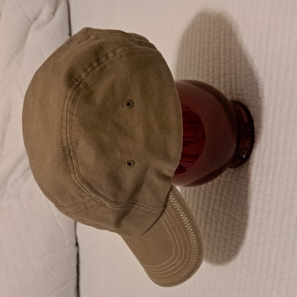 LL Bean 100% Cotton Canvas Cap, Old School Sporting Style, Khaki/Green, NWOT - Picture 5 of 10